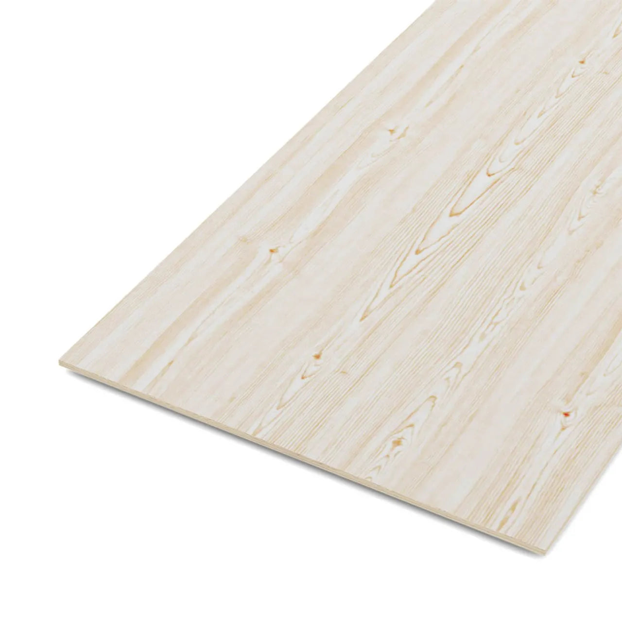 The Go Build 1/2 in. x 4 ft. x 8 ft. Sanded Plywood features a light color with subtle wood grain, displayed on a white background.